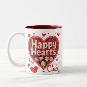 Happy Hearts Club - Valentijnsdag Mok met Retro (Links)