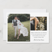 Happy Hearts Day Foto Valentijnsdag Kaart (Achterkant)