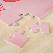 Happy Hearts Day Valentijn Legpuzzel (Zijkant)