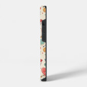 Happy Hearts - grillige Valentijnsdag iPhone Hoesje (Linkerkant)