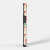 Happy Hearts - grillige Valentijnsdag iPhone Hoesje (Rechterkant)