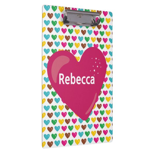 Happy Hearts Klembord (Rechts)