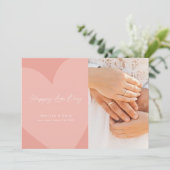 Happy Hearts Love Day Kaart (Staand voorkant)