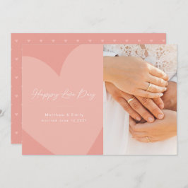 Happy Hearts Love Day Kaart