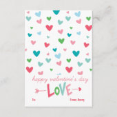 Happy Hearts Persoonlijke Valentijn (Voorkant)