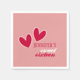 Happy Hearts Servetten