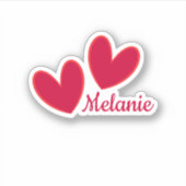 Happy Hearts Sticker (Voorkant)