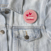 Happy Hearts Sweet Sixteen Ronde Button 5,7 Cm (In situ)