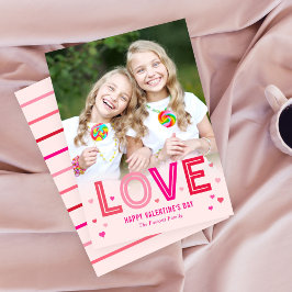 Happy Hearts Valentijnsdag-fotokaart Feestdagenkaart