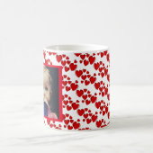 Happy Hearts Valentijnsdag Photo Coffee Mok (Center)