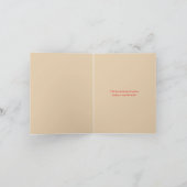 Happy Hearts - Whimsisch Valentijnsdagpatroon Kaart (Binnen)