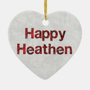Happy Heathen Keramisch Ornament