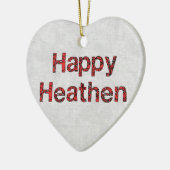 Happy Heathen Keramisch Ornament (Links)