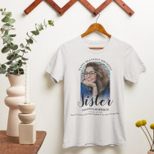 Happy Heavenly Birthday | Foto Memorial T-Shirt
