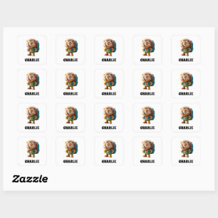 Happy Hedegel Vierkante Sticker