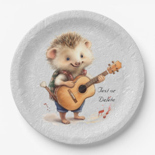 Happy Hedgehog Waterverf Papier Bord