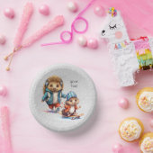 Happy Hedgehog Waterverf Papieren kom (Feest)