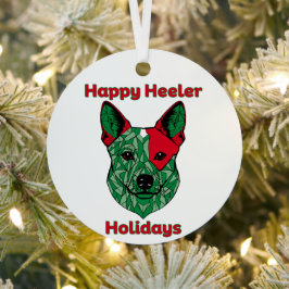 Happy Heeler Feestdagen Metalen Ornament
