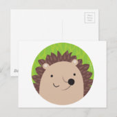 Happy Hegel - Woodland Friends Briefkaart (Voorkant / Achterkant)