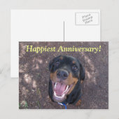 Happy Heidi Happiest Jubileum Briefkaart (Voorkant / Achterkant)