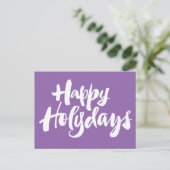 Happy Heilige Dagen Holydays Religieuze Kerstmis Feestdagenkaart (Staand voorkant)