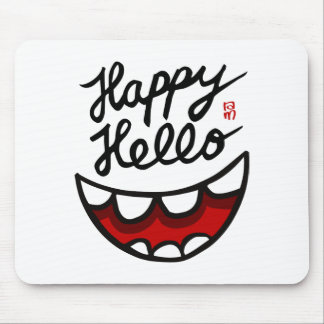 Happy Hello BIG Smile Muismat
