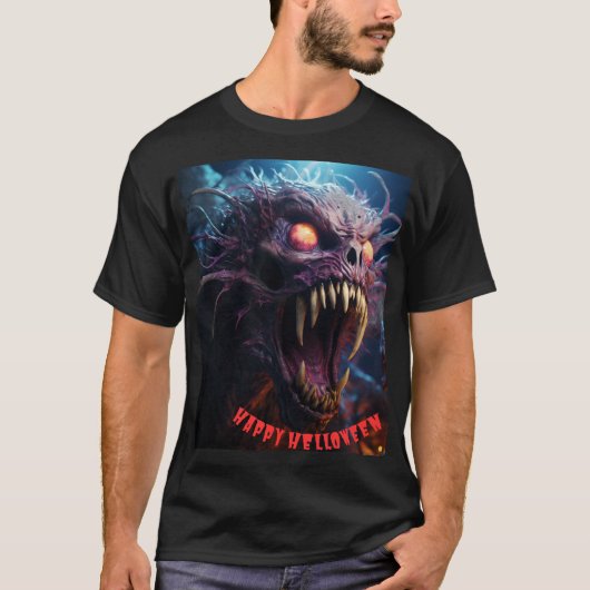 Happy Helloween T-shirt (Voorkant)