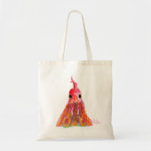 Happy Hen Chicken ' QUEENIE ' door Shirley MacArth Tote Bag (Voorkant)