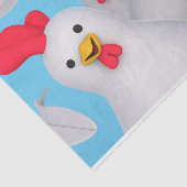 Happy hen clipart tissuepapier (Detail)