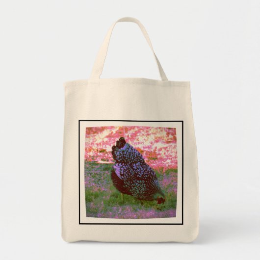 Happy Hen Tote Bag (Voorkant)