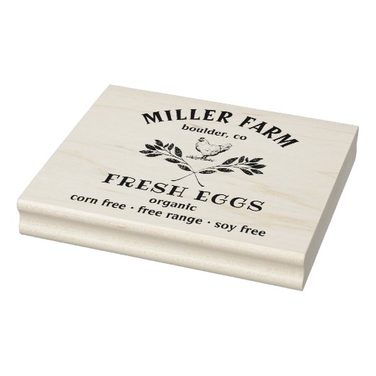 happy hens laurel tak ei karton stempel (Stempel)