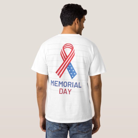 HAPPY HERDENKINGS DAG T SHIRT (Achterkant volledig)