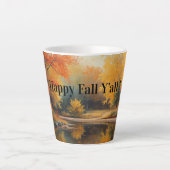 Happy Herfst Allemaal latte mok (Voorkant)