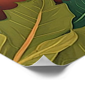 Happy Herfst Autumn Poster (Hoek)