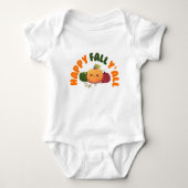 Happy herfst baby pak romper (Voorkant)