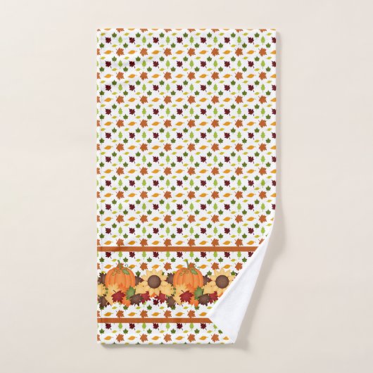 Happy Herfst Bad Handdoek (Handdoek)