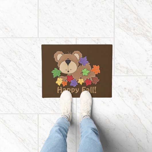 Happy Herfst beren deurmat (Binnen)