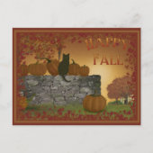 Happy Herfst Briefkaart (Voorkant)