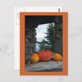 Happy Herfst Briefkaart (Voorkant / Achterkant)