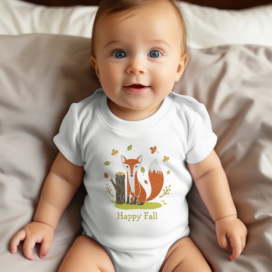 Happy Herfst Fox Romper
