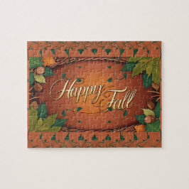 Happy Herfst Herfst Jigsaw Puzzel