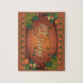 Happy Herfst Herfst Jigsaw Puzzel