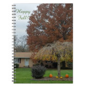 Happy Herfst Journal Notitieboek (Voorkant)