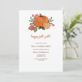 Happy Herfst Kaart (Staand voorkant)