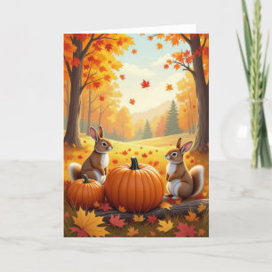 Happy Herfst Kaart, Herfst Kaart, Herfst Kaart