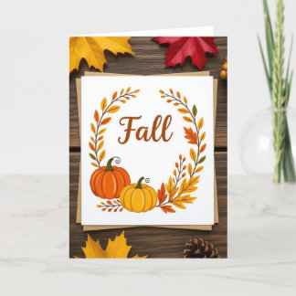 Happy Herfst Kaart, Herfst Kaart, Herfst Kaart