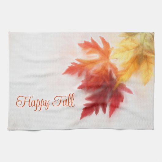 Happy Herfst Kitchen Towels Theedoek (Horizontaal)