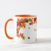 Happy Herfst koffie mok (Links)