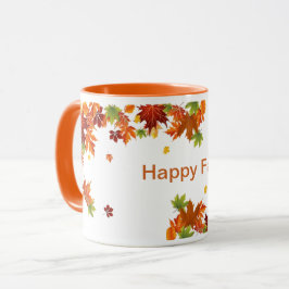 Happy Herfst koffie mok