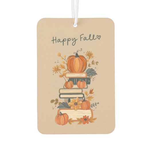 Happy Herfst Luchtverfrisser (Achterkant)